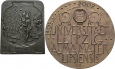 Slg. Joos - Medaillen, Plaketten, Abzeichen der Luftfahrt 1783-1945
 Einseitige Zinkplakette 1914 (Alex Leisek) Auf die Waffenbrüderschaft Deutschlan...