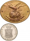 Slg. Joos - Medaillen, Plaketten, Abzeichen der Luftfahrt 1783-1945
 Einseitige bronzierte Weißmetallplakette 1930 (A. Moser, München) Ballonfahrt mi...