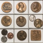 Allgemein
Lot-37 Stück Interessantes Lot ausländischer und deutscher Medaillen des 19./20. Jahrhunderts, auf verschiedene Anlässe, vorwiegend aus Bro...