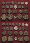 Allgemeine Lots
Lot-25 Stück Interessantes Lot von meist antiken Münzen. Darunter u.a.: Hadrian, Trajan, Antoninus Pius, Domitian, Vespasian, Crispin...
