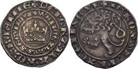 Böhmen
Wenzel II. 1278-1305 Prager Groschen, Kuttenberg Slg. Donebauer 807 Castelin 5 Slg. Dietiker 47 3.74 g. Fast vorzüglich/vorzüglich