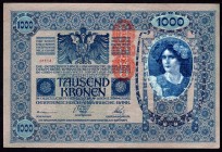 Austria 1000 Kronen 1919
P# 59; № 01114; AUNC