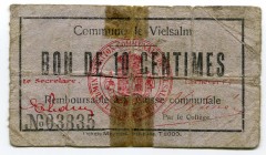 Belgium 10 Centimes 1914 -18; Commune de Vielsalm
№ 03835; VF-