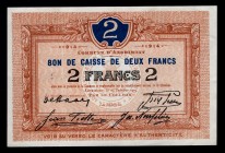 Belgium 2 Francs 1914 Commune D'Andrimont
№ 25887; AUNC