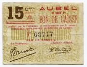 Belgium 15 Centimes 1915 Commune D'Aubel
№ 03717