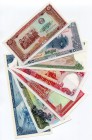 Cambodia Set of 7 Notes 1972 -93
5-10-50-100-200-500-1000 Riels; UNC