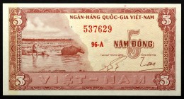 Vietnam South 5 Dong 1955
P# 13a; № 96A-537629; UNC