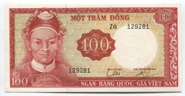 Vietnam South 100 Dong 1966
P# 19b; UNC; "General Lê Văn Duyệt"