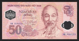 Vietnam 50 Dong 2001
P# 118; NH0080152; Comomerative issue; UNC