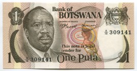 Botswana 1 Pula 1976
P# 1a; № 309141; UNC