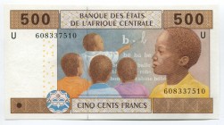 Cameroon 500 Francs 2002
P# 206U; UNC
