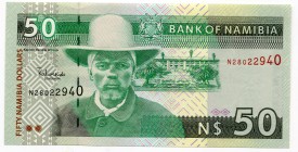 Namibia 50 Dollars 2003
P# 8s; № 28022940; UNC