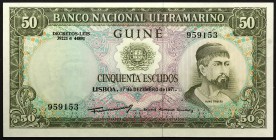 Portuguese Guinea 50 Escudo 1971
P# 44; № 959153; UNC