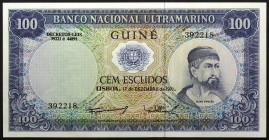 Portuguese Guinea 100 Escudo 1971
P# 45; № 392218; UNC