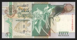 Seychelles 50 Rupees 2005
P# 39A; AD753687; UNC