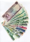Bahamas Lot of 11 Banknotes 1968 - 2002
Various Dates, Denominations; F-UNC