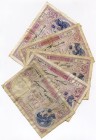 France Lot of 5 Banknotes 5 Francs 1926 - 1939
P# 72 & 83