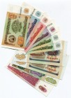 Tajikistan Lot of 17 Banknotes 1994 - 2010
Various Dates & Denominations; Some Banknotes are with Consecutive Numbers!; Mostly UNC