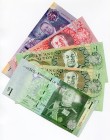 Tonga Lot of 5 Banknotes 1995 - 2015
Various Dates & Denominations; UNC