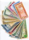 Turkmenistan Lot of 18 Banknotes 1993 - 2005
Various Dates & Denominations; Mostly UNC