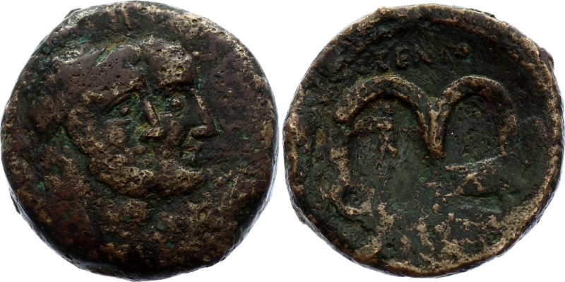 Roman Republic AE As Marcius Censorinus 88 B.C. Rome mint
10.59g 27mm; Obv: NVM...