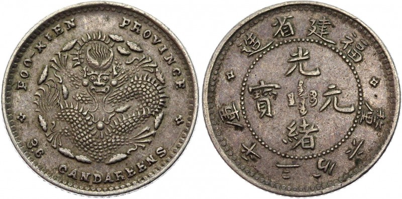 China Fukien 5 Cents 1903 - 1908
Y# 102.3; Silver 1,33 g. ;AU