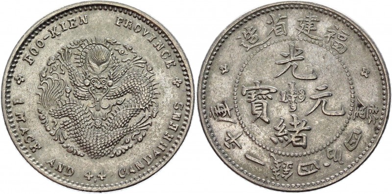 China Fukien 20 Cents 1903 -1908
Y# 104.2; Silver 5,31 g.; UNC