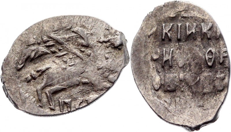Russia Boris Godunov 1 Kopek 1598 -1605 Pskov ПСРЗ
GH# 93; Silver 0,69g.; UNC; ...