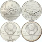 Russia - USSR Lot of 5 Roubles 1978
Silver; 1980 Summer Olympics; UNC