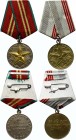 Russia - USSR Set of 2 Medals "For Impeccable Service" 
For Impeccable Service - 10 & 15 Years; Медаль «За безупречную службу» - 10 & 15 Лет...
