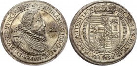 Austria Thaler 1621
Dav. 3125A; Tyrol, Ferdinand II, Holy Roman Emperor (1619-1637), Hall mint. Silver, UNC. Extremely rare in this condition.