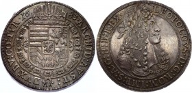 Austria Thaler 1683
Dav. 3241; Tyrol, Leopold I, Hall mint. Silver, UNC. Very beautiful dark multi-color patina. Extremely rare in this condition.