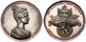 Austria Silver Medal for Coronation of the Bohemian Queen in Prague 1836
Ferdinand I of Austria, Austrian Empire. Coronation of Maria Anna Savoy as B...