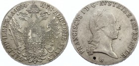 Austria Thaler 1824 B
KM# 2162; Silver; Franz I; XF