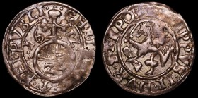 German States Pomerania-Stettin 1/24 Thaler 1612
KM# 12; Silver 1.51g 20mm; Nice Patina; VF/XF