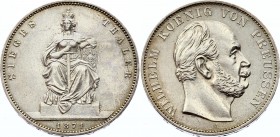 German States Prussia Thaler 1871
KM# 500; Silver; "Siegestaler"; Wilhelm I