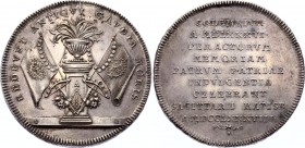 German States Regensburg - Reichsstadt Thaler 1788
Dav. 2629; Beckenbauer# 7116; Silver 27,96g.; On the protection party to the 200-year-old jubilee ...