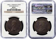 German States Saxe-Meiningen Thaler 1803 L NGC MS63
SACHSEN-MEININGEN, HERZOGTUM, VON 1735 BIS 1826 SACHSEN-COBURG-MEININGEN. Bernhard Erich Freund, ...