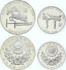 South Korea 5000 Won 1987 & 10000 Won 1988
Silver Proof; Olympic Games 1988 in Seoul; With Original Box & Certificates