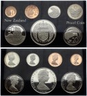 New Zealand Set of 7 Coins 1976
Proof; With Original Box & Certificates