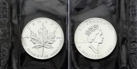 Canada 5 Dollars 1991
KM# 187; Silver; Elizabeth II; Bullion Coinage; Comes in a Sealed Bank Package