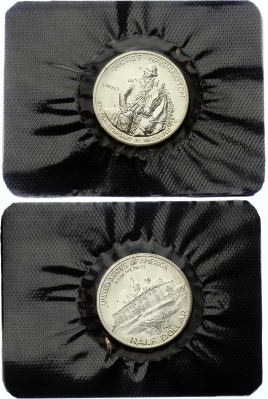 United States Half Dollar 1982 D UNC
KM# 208; 250th Anniversary of George Washi...