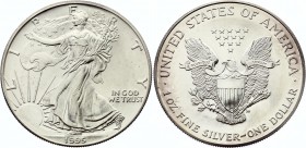 United States 1 Dollar 1995
KM# 273; Silver; "American Silver Eagle"; UNC