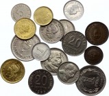 Argentina Lot of 16 Coins 1940 - 1970
Various Denominations & Dates