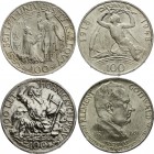 Czechoslovakia Lot of 4 Coins 1948 - 1951
Silver; Various Dates, Denominations & Motives; Mostly UNC