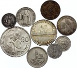 Guatemala Nice Lot of 9 Coins
With Silver; Various Dates & Denominations; Scarcer Pieces Included!