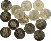 Kazakhstan Lot of 15 Coins
Various Dates, Denominations & Motives