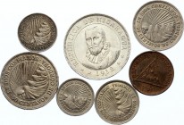 Nicaragua Lot of 7 Coins 1912 - 1965
Various Denominations & Dates