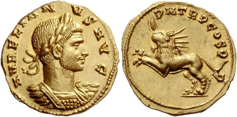 Aurelian, 270 – 275. Aureus, Cyzicus early 272, AV 4.84 g. AVRELIAN – VS AVG Lau...