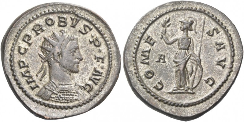 Probus, 276 – 282. Antoninianus, Lugdunum January-August 282, Billon 6.89 g. IMP...